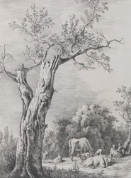 Frühling, nach einer Zeichnung in Saint-Chamond, 1795