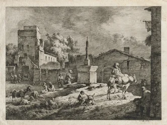Ansicht von Saint-Andeol, 1774