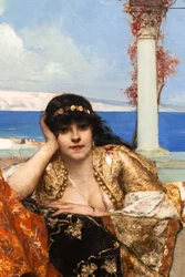 Die Favoritin des Emirs (Detail)