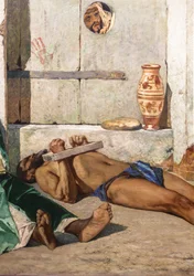 Marokkanische Gefangene (Detail)