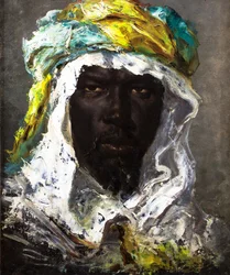 Kopf eines Mohren, ca. 1875