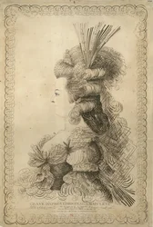 Porträt von Marie Antoinette 1755-1793, Erzherzogin von Österreich und Königin..., 1787