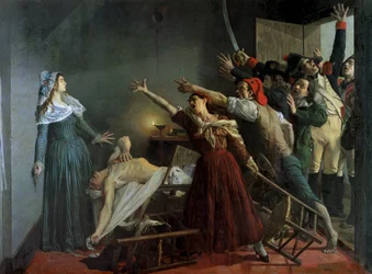 Die Ermordung Marats, 1886