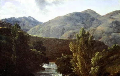 Der letzte Wasserfall der Insel Sora, gesehen von Louin