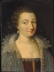 Porträt einer Dame, wahrscheinlich Marie de Rohan-Montbazon, Herzogin von Luynes und Chevreuse