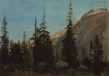 Alpenlandschaft: Die Handegg, Schweiz