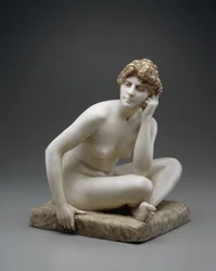 Sitzende Frau, um 1890/95