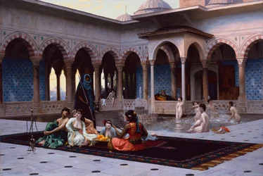 Die Terrasse des Serails