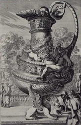 Gartenskulptur, veröffentlicht um 1670