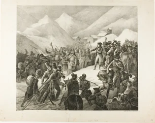 Der Übergang des Sankt-Bernhard-Passes