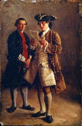 Ein Brief lesen, 1852