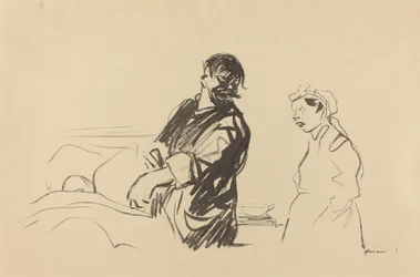 Krankenhausszene, ca. 1914-1919