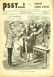 Illustration von Jean-Louis Forain (1852-1931) in Psst...!