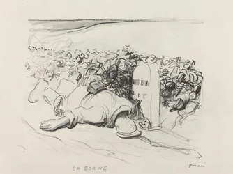 La Borne, Verdun