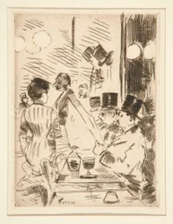 Das Café der neuen Athen