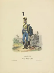 Niederländischer Husar, 1815
