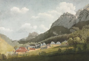 Paysage de la Grande Chartreuse, spätes 18. bis 19. Jahrhundert