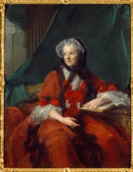 Porträt von Marie Lescszinska, Königin von Frankreich