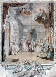 Mme Louise verabschiedet sich von ihrem Sohn, 1772