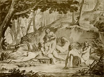 Badende Nymphen