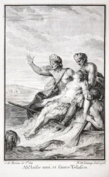 Ah! Verlass mich und rette Telasco!, Illustration aus 