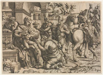 Die Anbetung der Könige