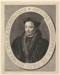 Christophe de Thou, erster Präsident im Parlament