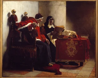 Der Papst und der Inquisitor, auch „Sixtus IV. (1471-1484) und Tomás de Torquemada (1420-1498)“ genannt