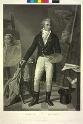 Jacques Louis David (Aquatinta)