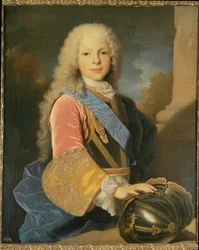 Ferdinand VI als Kind; Sohn von Philipp V und seiner ersten Frau, Maria Luisa von Savoyen