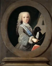 Luis Antonio Jaime von Spanien 1727-1785, der Kardinal-Infant, 1731
