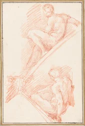 Figuren von der Decke der Sixtinischen Kapelle