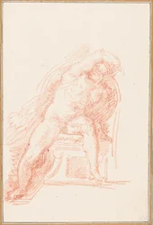 Ignudo von der Sixtinischen Kapelle