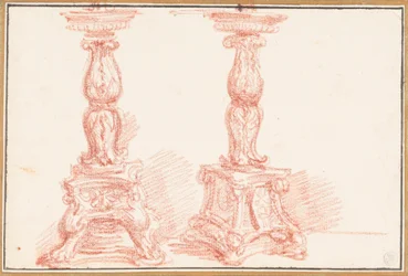 Studie von Kandelabern