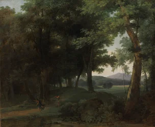 Ein Wald mit Apollo und Daphne, 1810