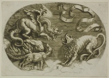 Löwe, Drache und Fuchs
