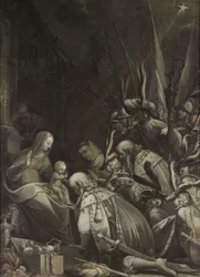Anbetung der Könige, 1636
