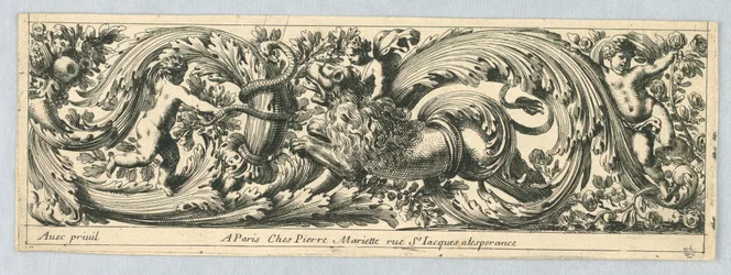 Fries, aus "Chasses et Feuillages"