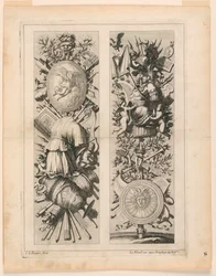 Satz von Trophäen, aus "Trophey a l