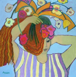 Blumen in ihrem Haar, 2003-04