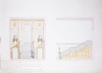 Entwurf für die Painted Hall, Chatsworth