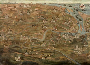 Karte des Zwin-Gebiets