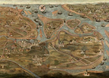 Karte des Zwin-Gebiets