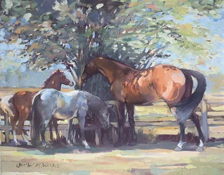 Pferde - Sommerfliegen, 1990
