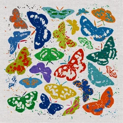 Tanzende Schmetterlinge