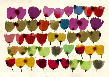 Fünfundvierzig Tulpen, 2023