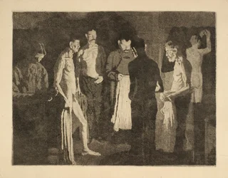 Zur Schlafenszeit im Gasthaus