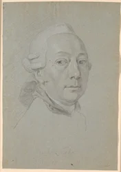 Studie zum Porträt von Poul Abraham Lehn