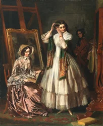 Der Vorabend der Hochzeit, 1852