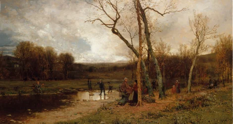 Samstagnachmittag, 1875